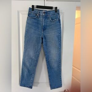 Madewell Classic Straight Jeans